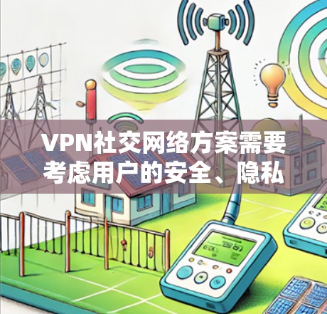 VPN社交网络方案需要考虑用户的安全、隐私、扩展性和灵活性等多个方面。以下是一些常见的VPN社交网络方案设计思路和功能点 VPN社交网络方案需要考虑用户的安全、隐私、扩展性和灵活性等多个方面。以下是一些常见的VPN社交网络方案设计思路和功能点