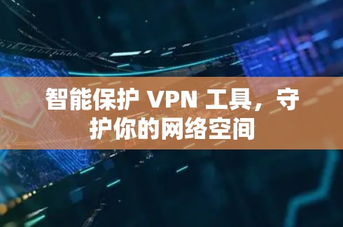 智能保护 VPN 工具,守护你的网络空间 智能保护 VPN 工具,守护你的网络空间