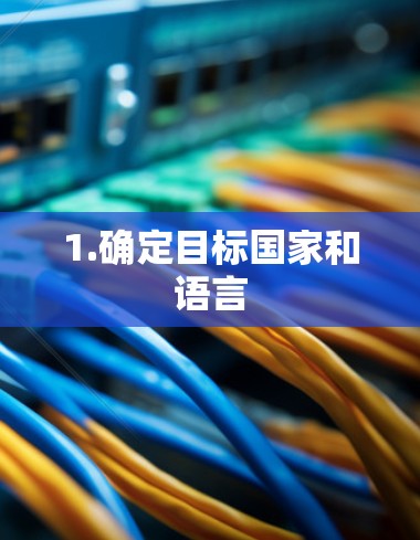 1.确定目标国家和语言