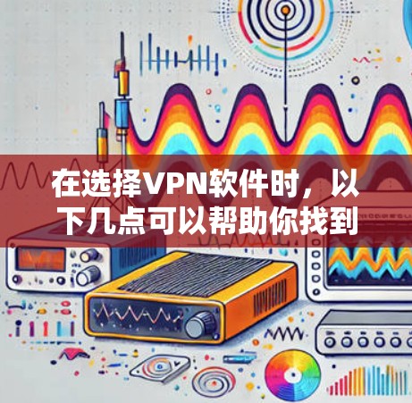 在选择VPN软件时,以下几点可以帮助你找到可靠且安全的软件 在选择VPN软件时,以下几点可以帮助你找到可靠且安全的软件
