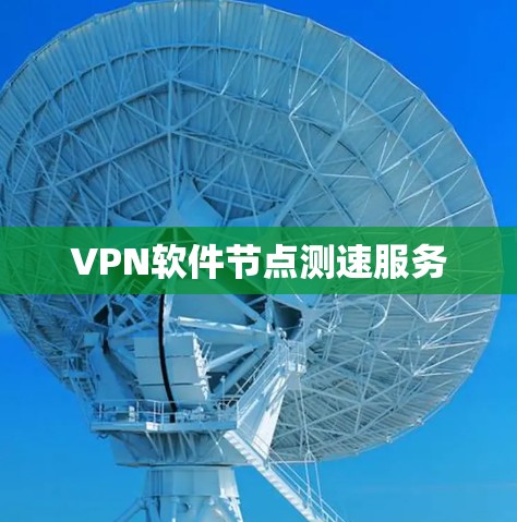 VPN软件节点测速服务